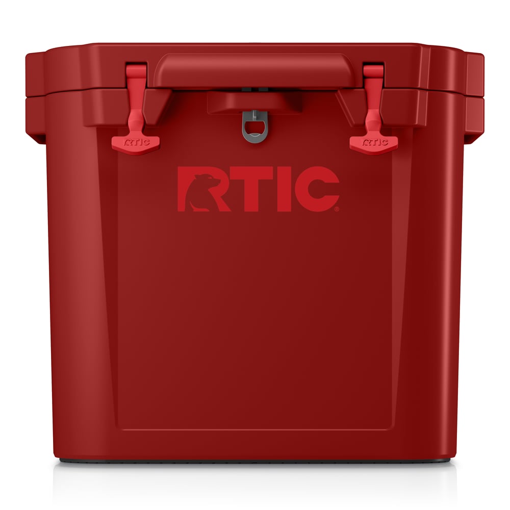45 QT Ultra-Tough Wheeled Cooler Black Cherry - Image 2