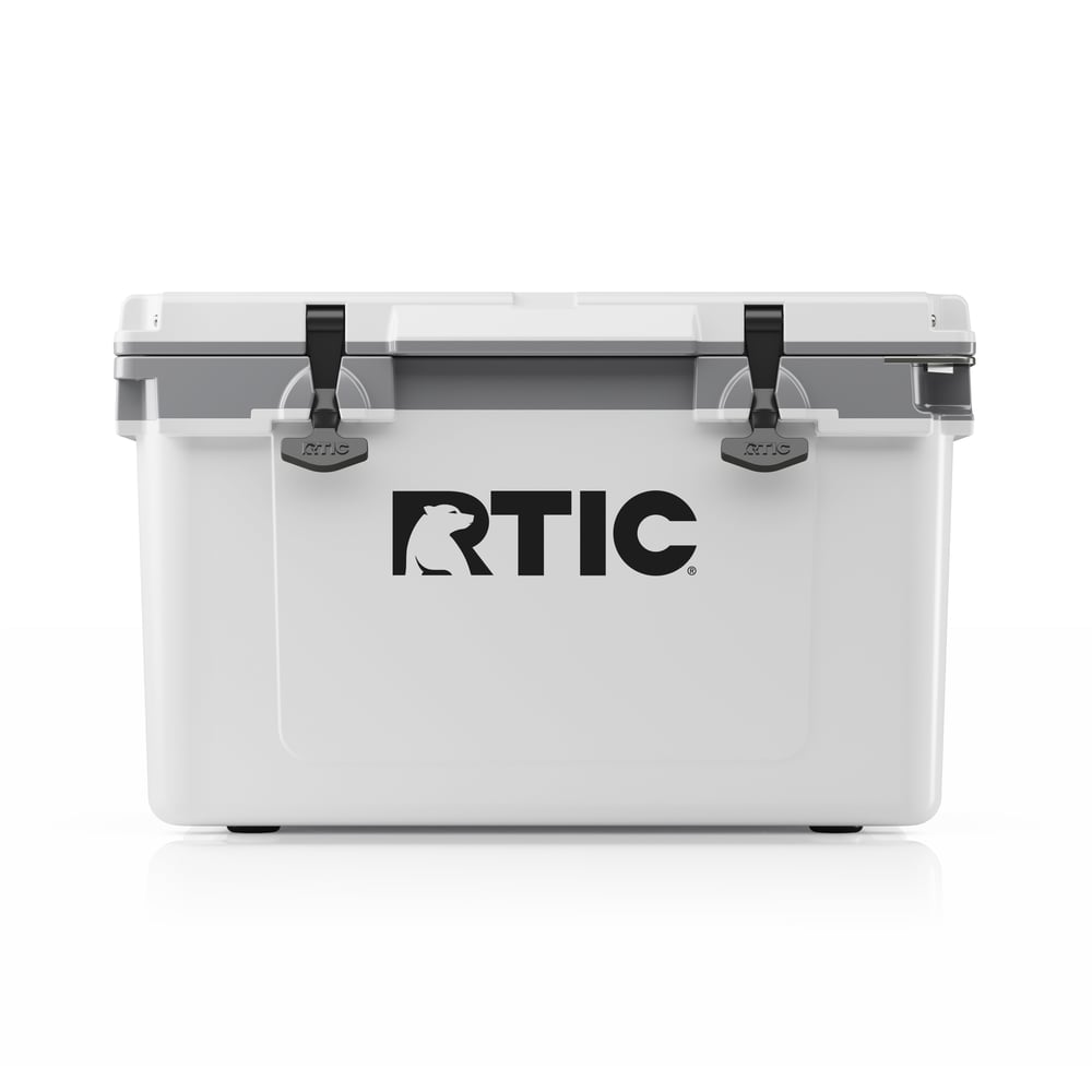 32 QT Ultra-Light Cooler White & Grey - Image 2
