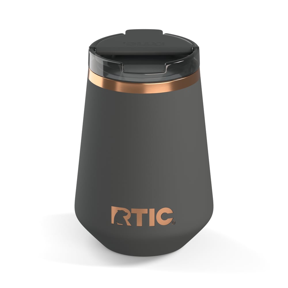 12oz Happy Hour Wine Tumbler Light Black - Image 4