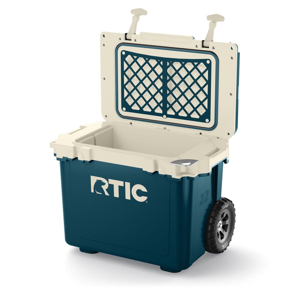 22 QT Ultra-Light Wheeled Cooler Marine/Canvas - Image 3