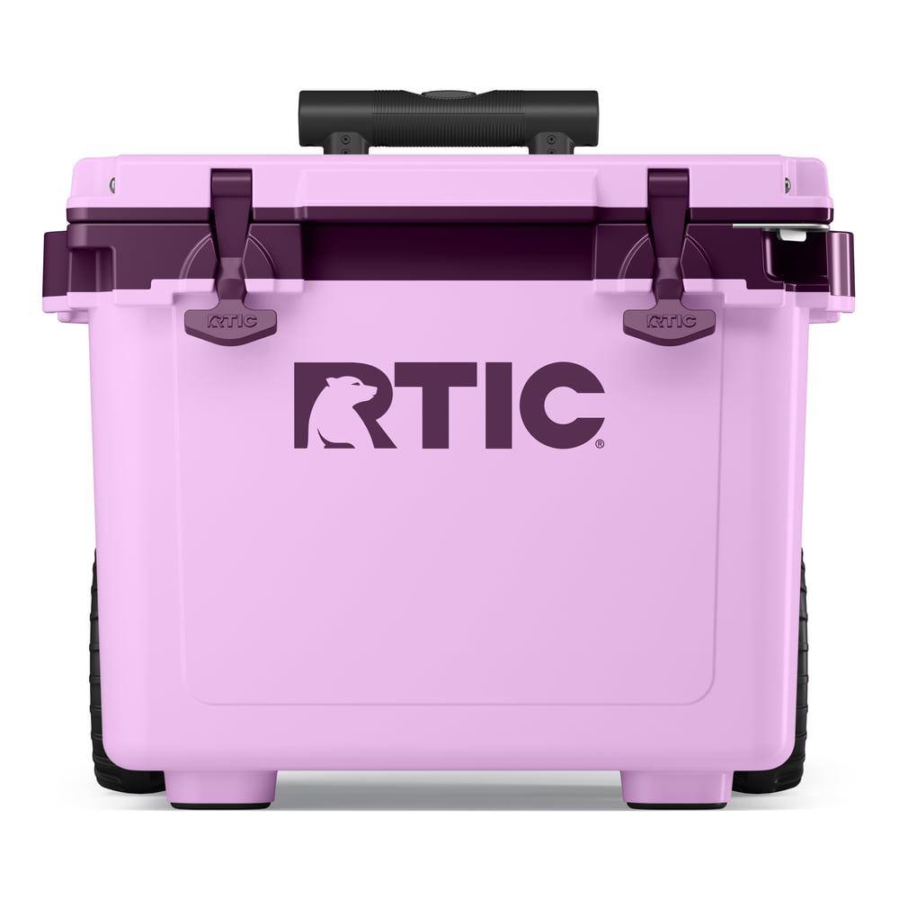 22 QT Ultra-Light Wheeled Cooler Lavender/Plum - Image 2