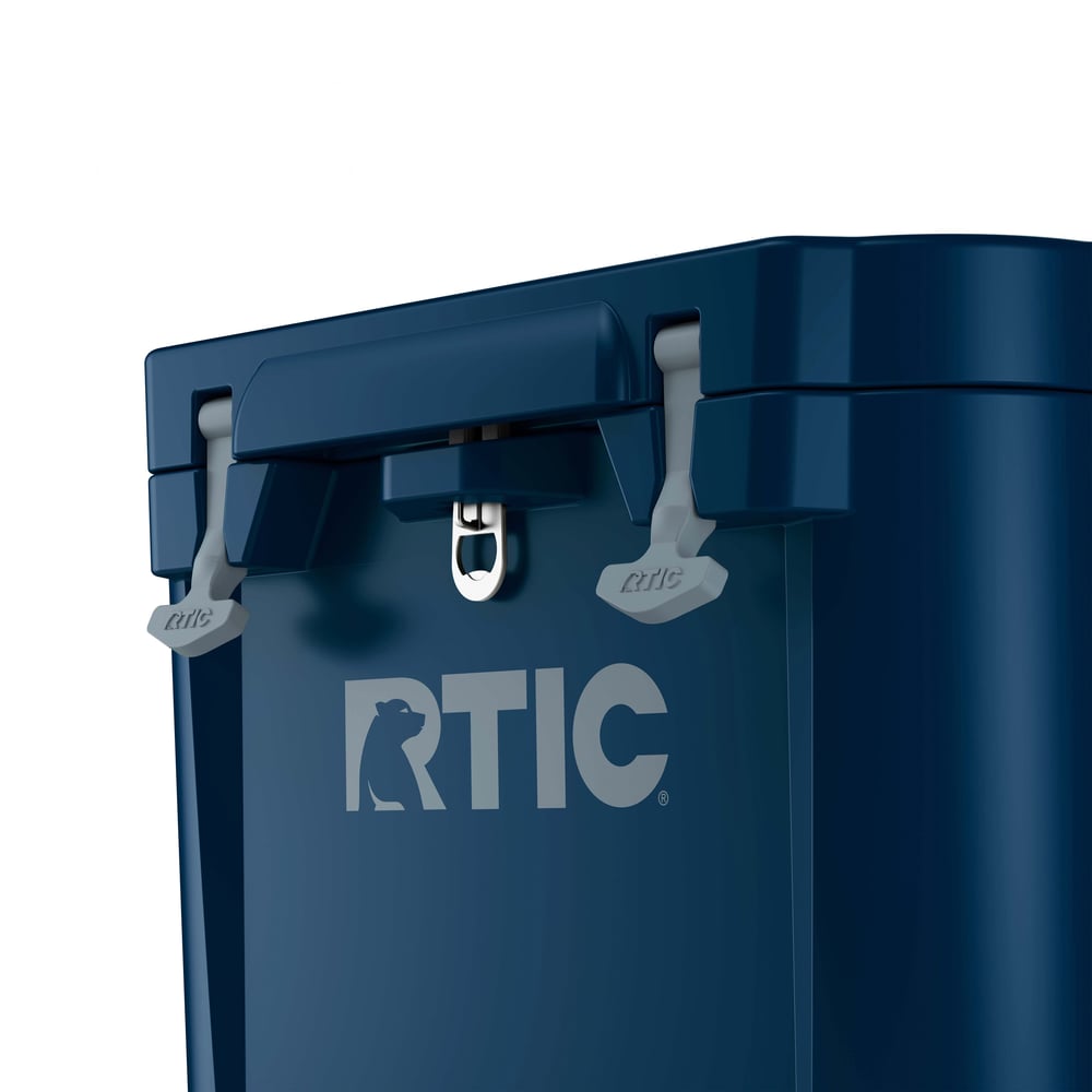 45 QT Ultra-Tough Wheeled Cooler Navy - Image 10