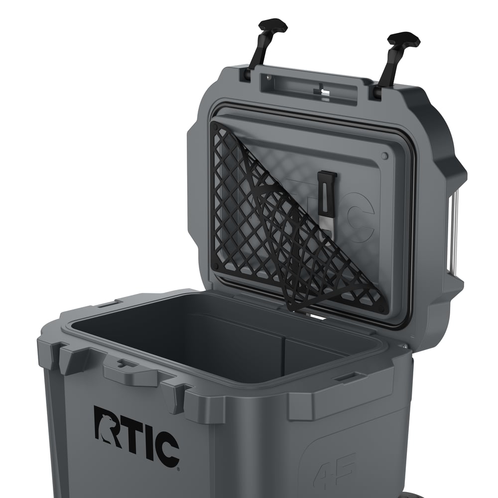 45 QT Ultra-Tough Wheeled Cooler Dark Grey - Image 8
