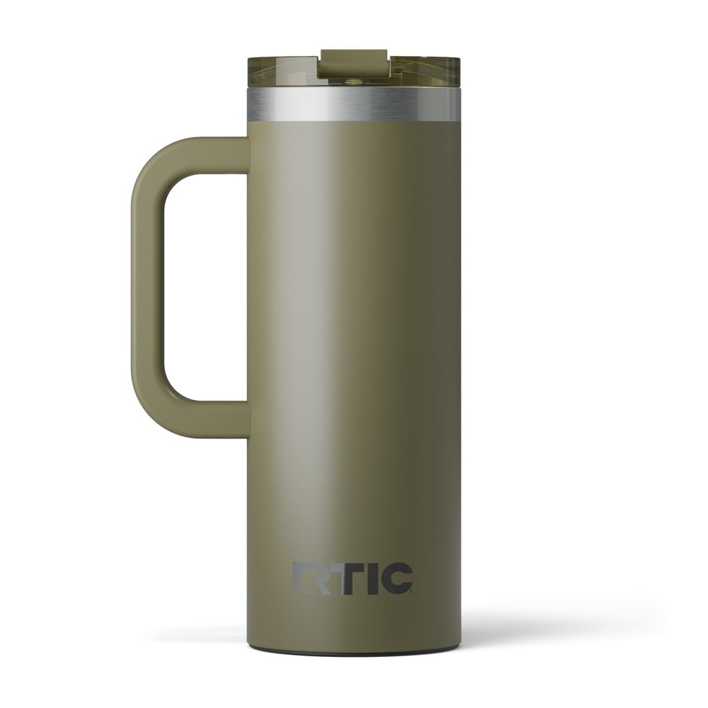 Road Trip Travel Mug Olive