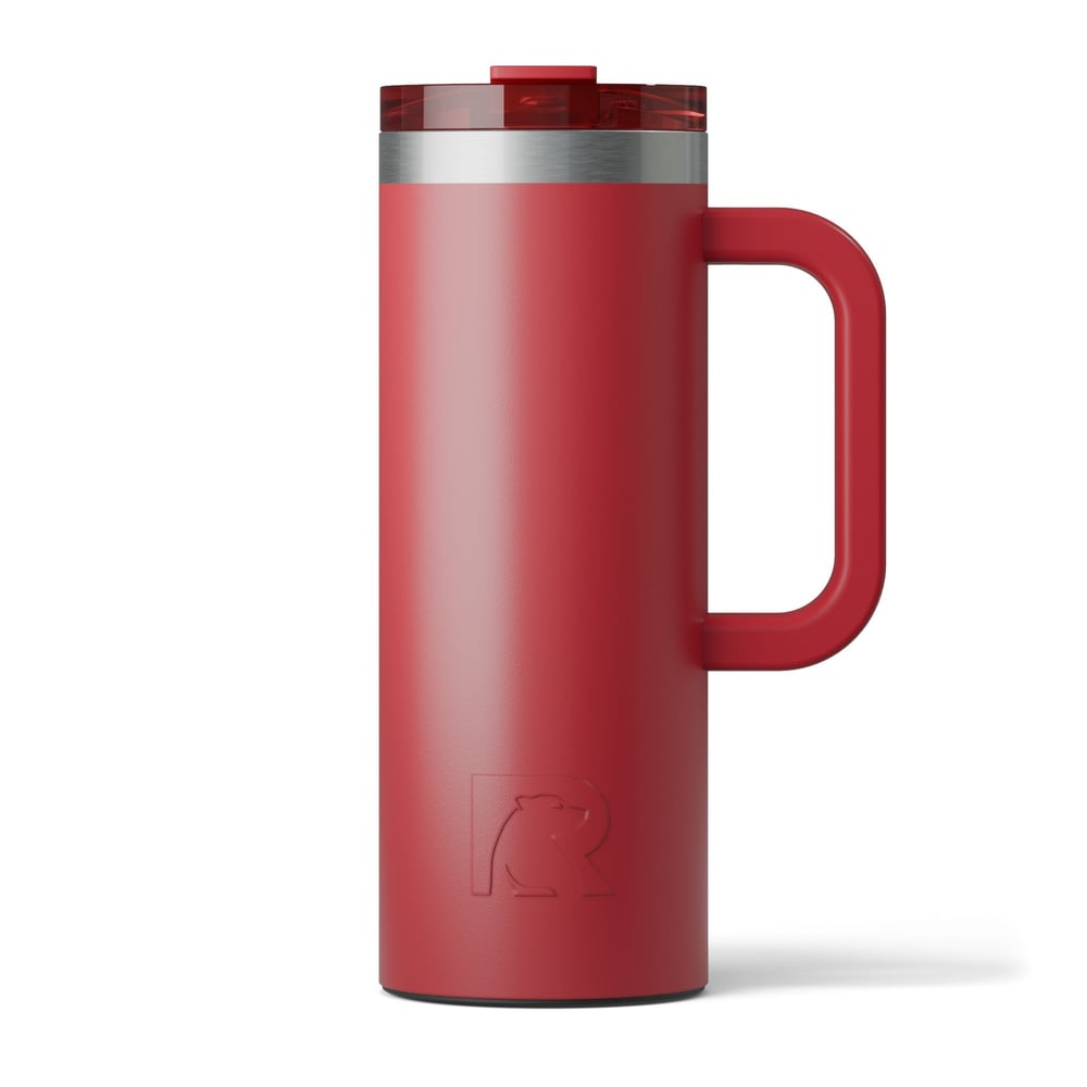 Road Trip Travel Mug Flag Red - Image 2