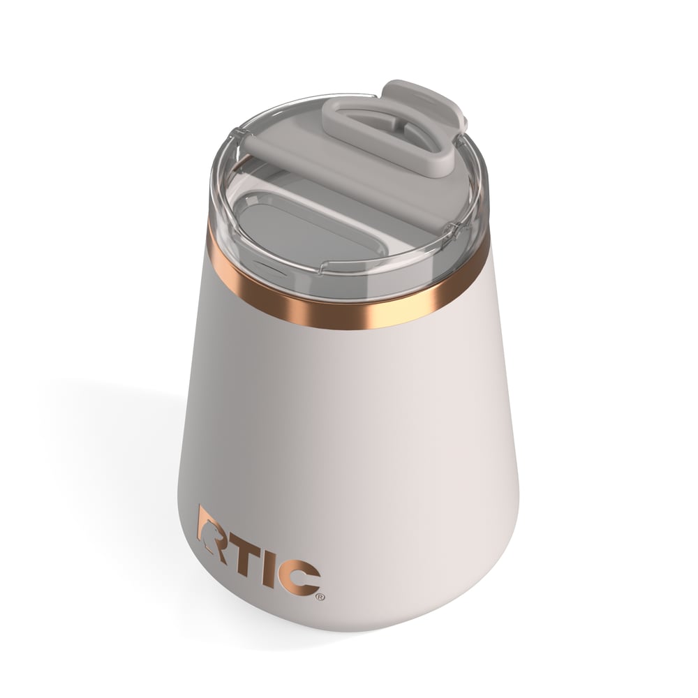 12oz Happy Hour Wine Tumbler Cool Grey - Image 2