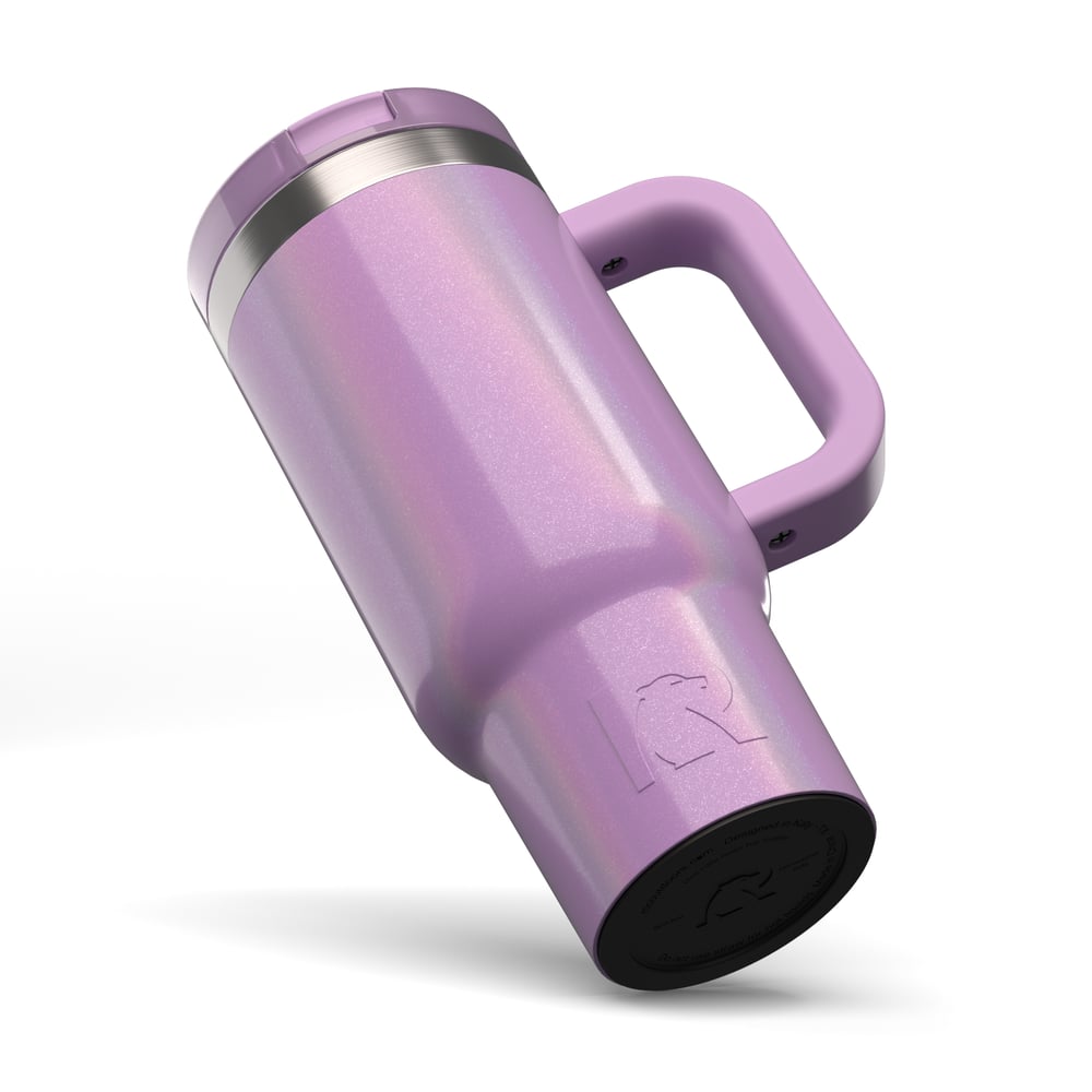 16oz Little Road Trip Tumbler Lavender Glitter - Image 9