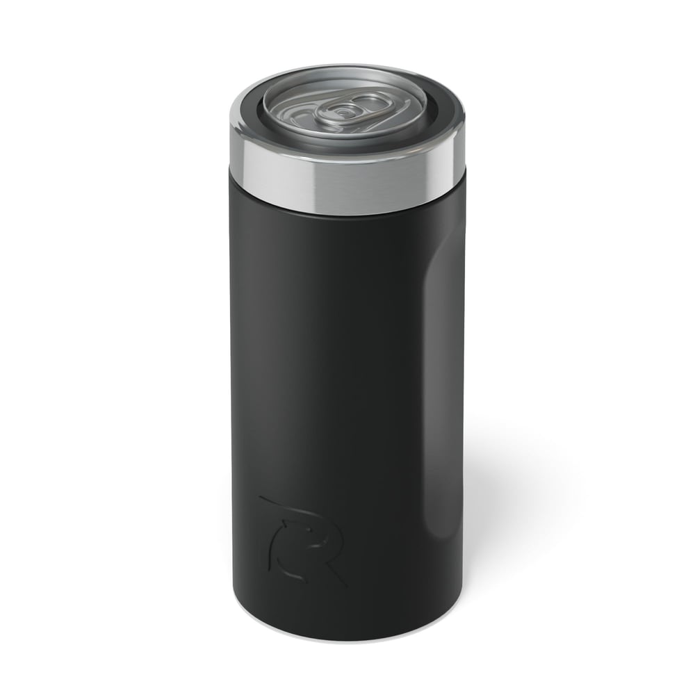 24oz Essential Can Cooler Black - Image 3
