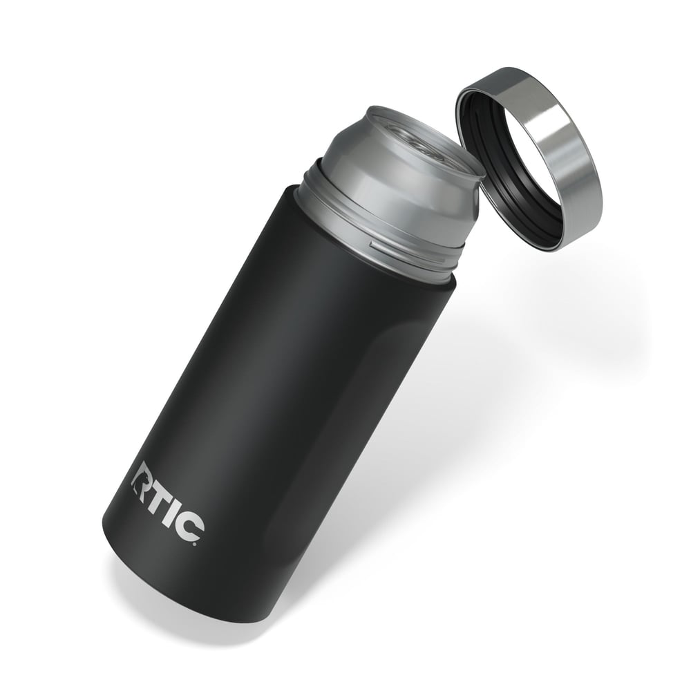 24oz Essential Can Cooler Black - Image 6