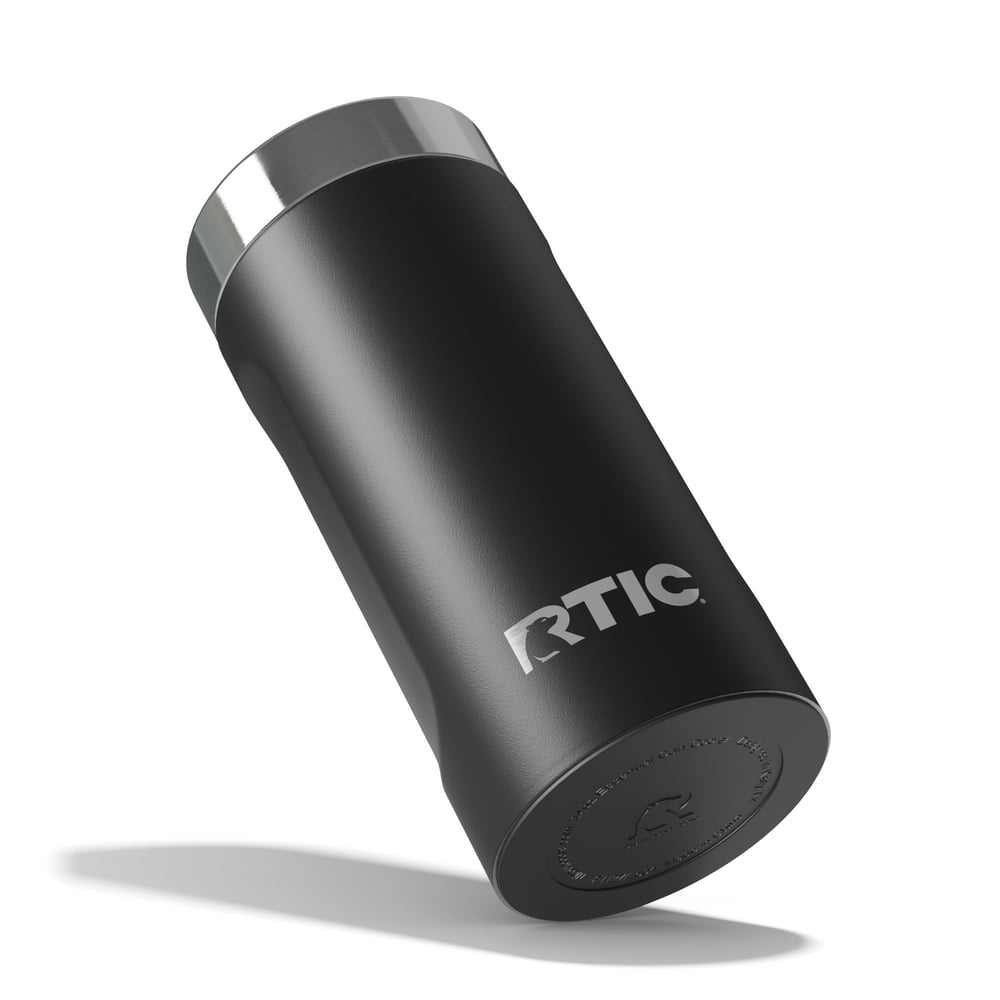 24oz Essential Can Cooler Black - Image 7